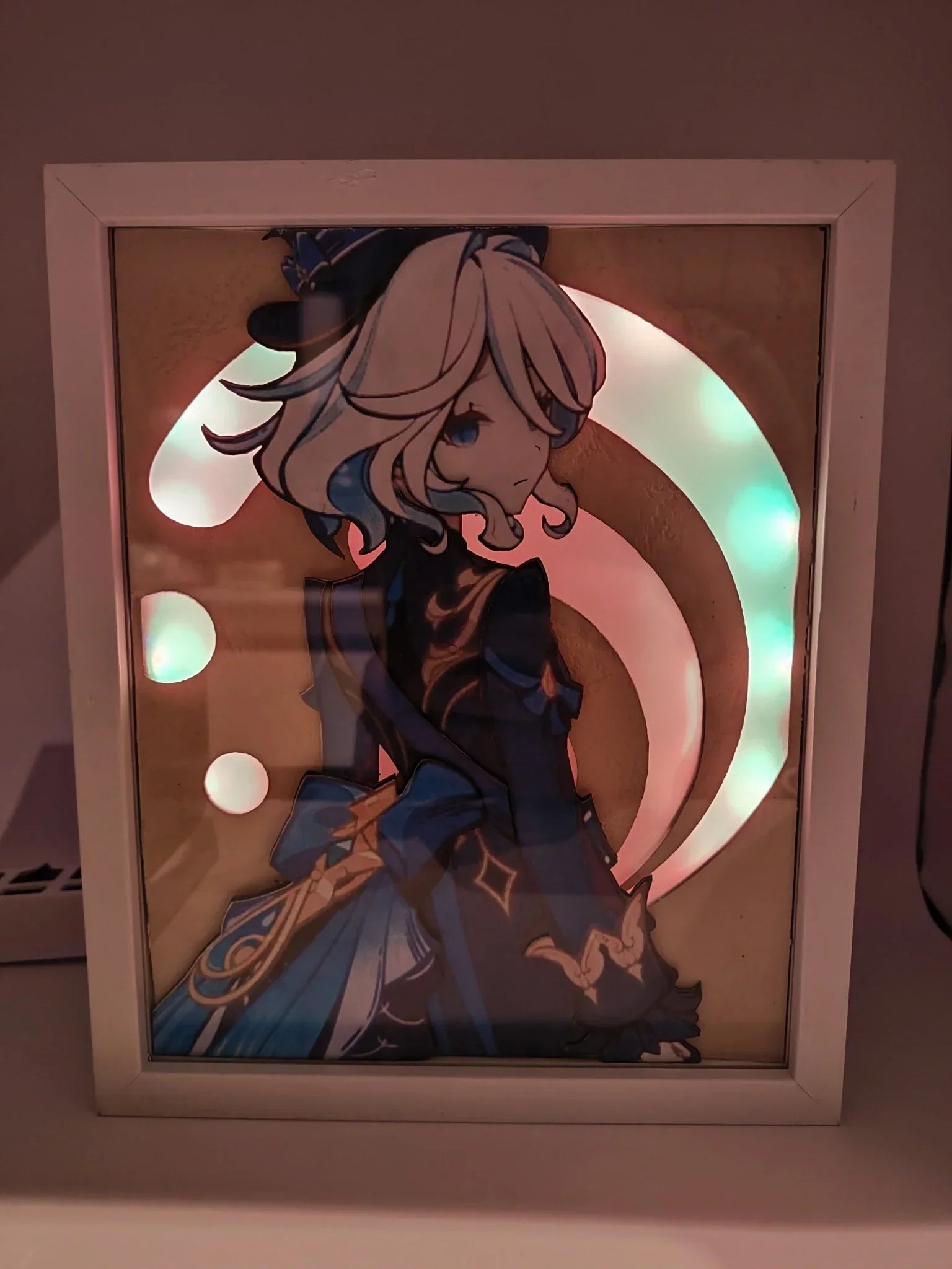 L'Atelier di Zelda Mondi di Luce Furina Limited Edition lightbox resina