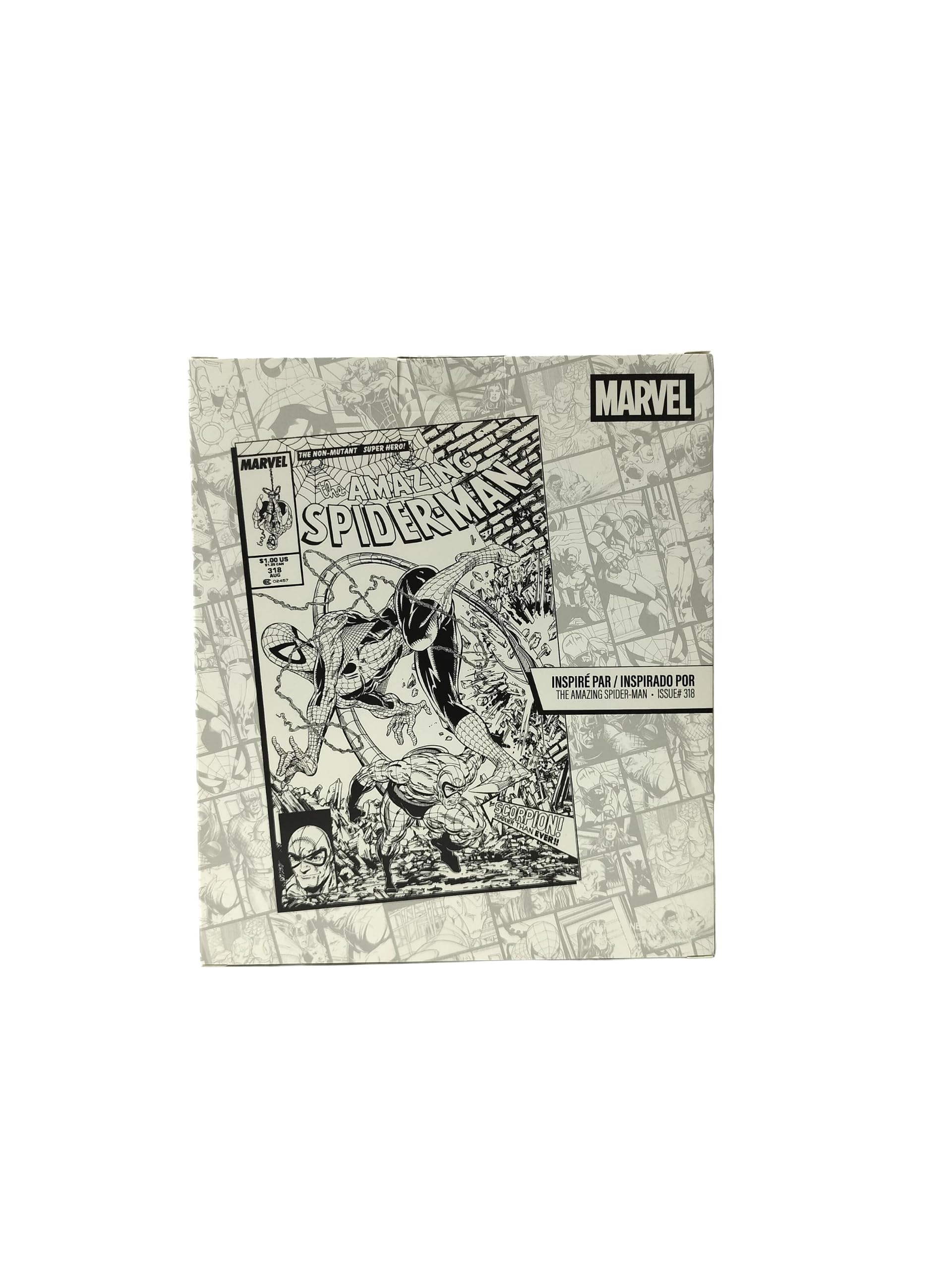 McFarlane Marvel Scorpione statua 1/10 metallico etichetta dorata