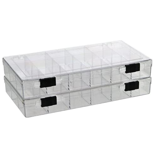 Safe 5250 scatola trasparente 18 scomparti 33 mm