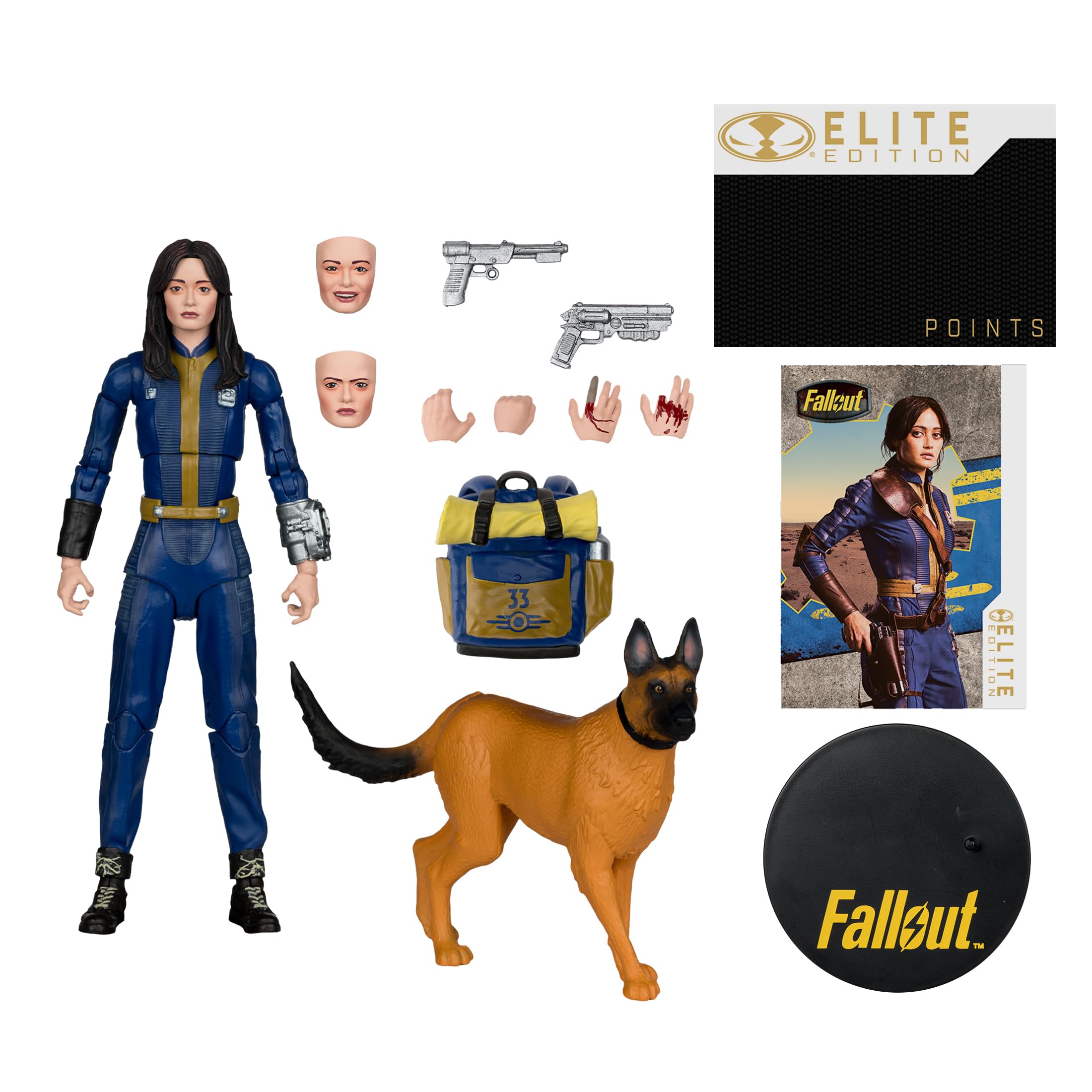 McFarlane Fallout Lucy action figure deluxe 18 cm Elite 6