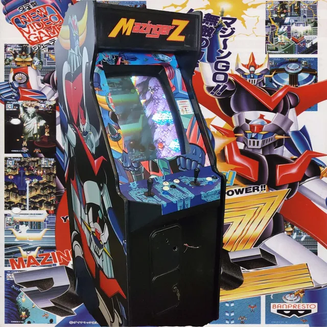 Arcade Story Anni 90 Mazinger Z Cabinato Verticale Banpresto