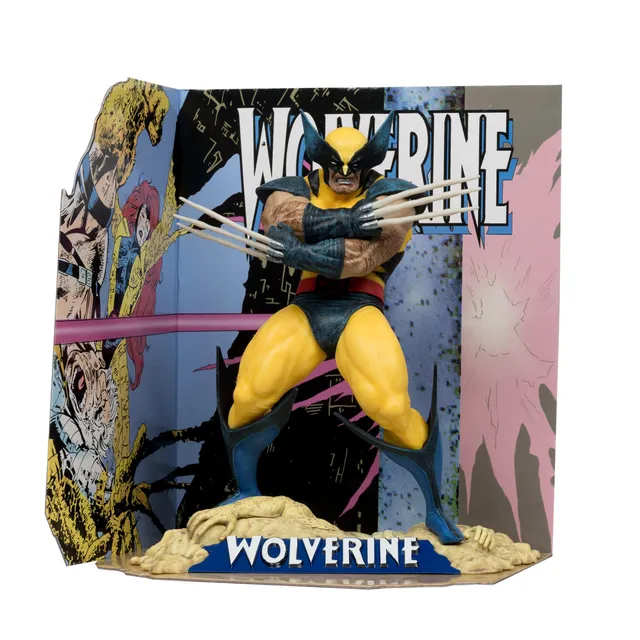 McFarlane Marvel Wolverine #85 statua 1:10 con scena