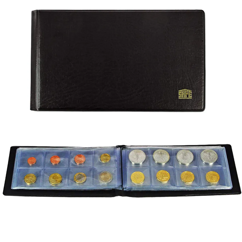 SAFE 763 Mini album monete 80 pezzi 38 mm formato tasca
