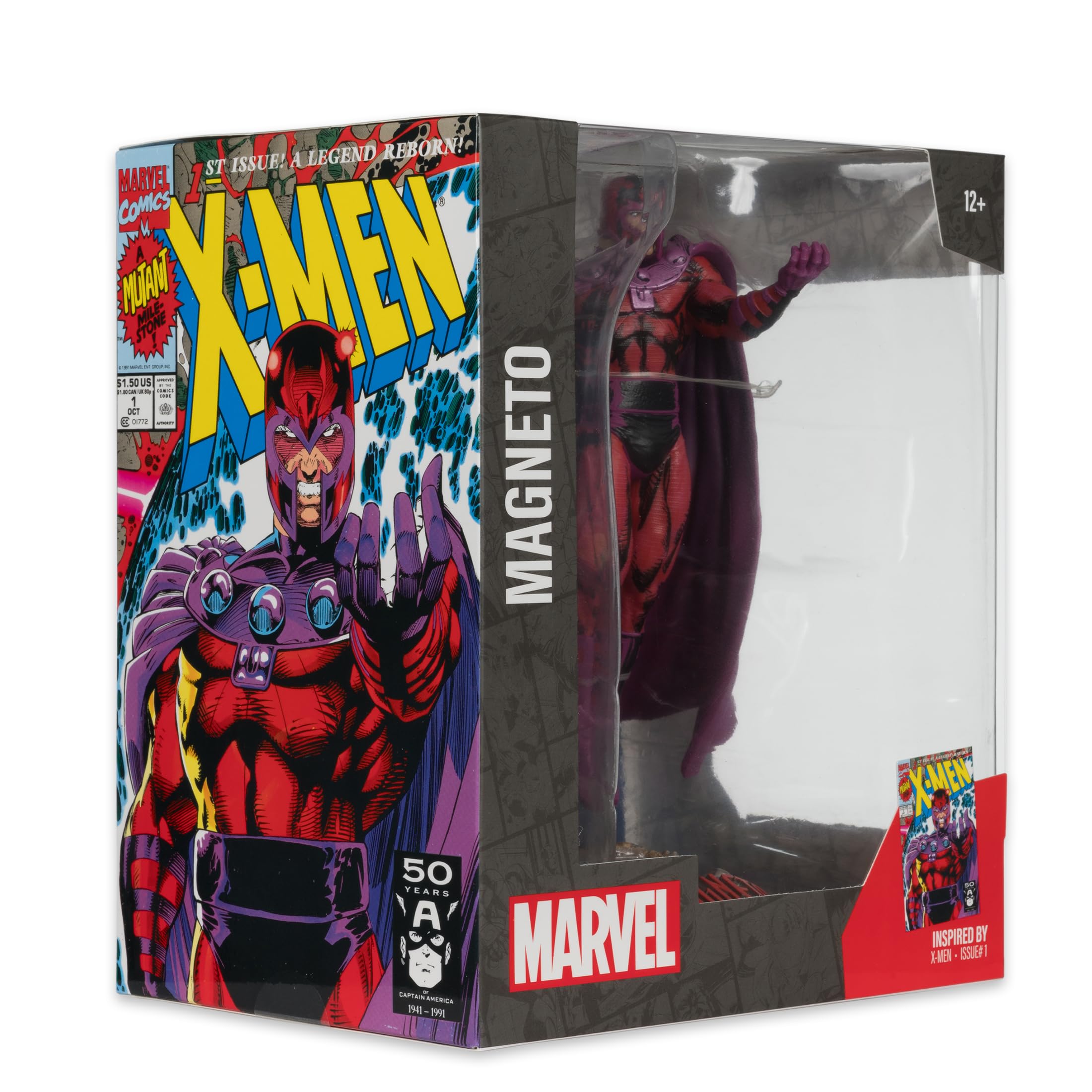 McFarlane Marvel Magneto X-Men #1 statuetta 1:10 con scena