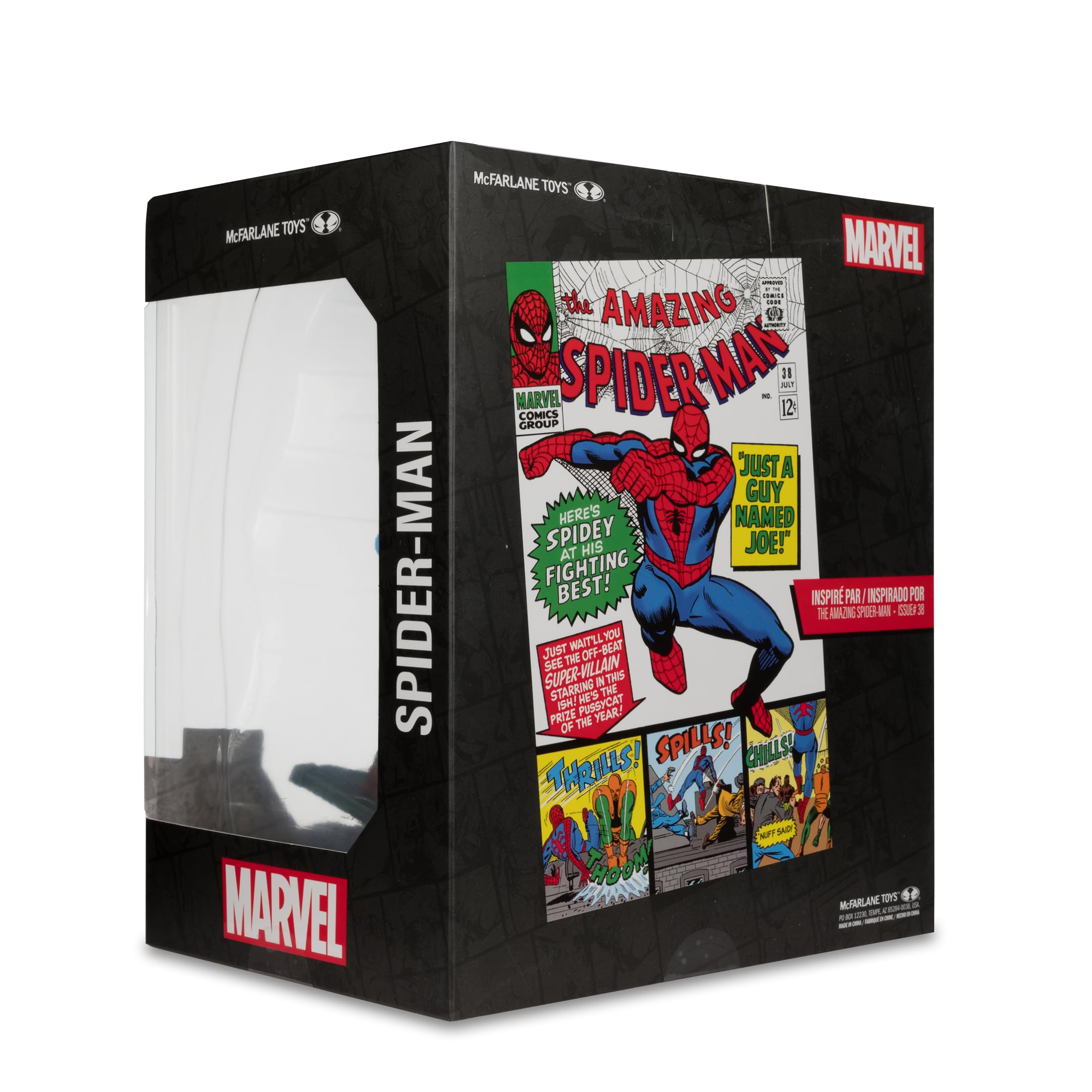 McFarlane Marvel Spider-Man 1:10 figure Amazing 38 Gold Label