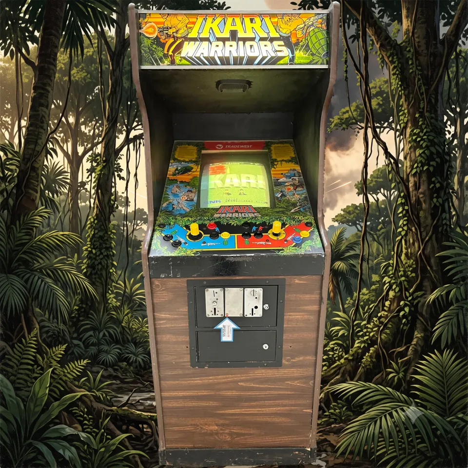 Arcade Story Arcade Ikari Warriors cabinato arcade SNK