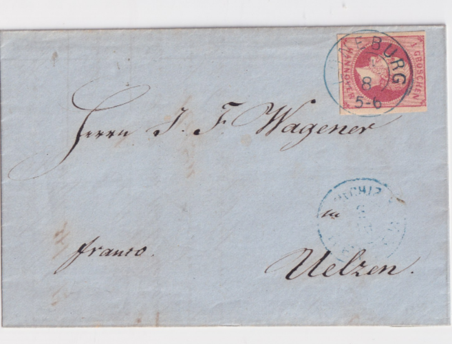 Hannover 1 Groschen 1862 Luneburg moneta tedesca antica