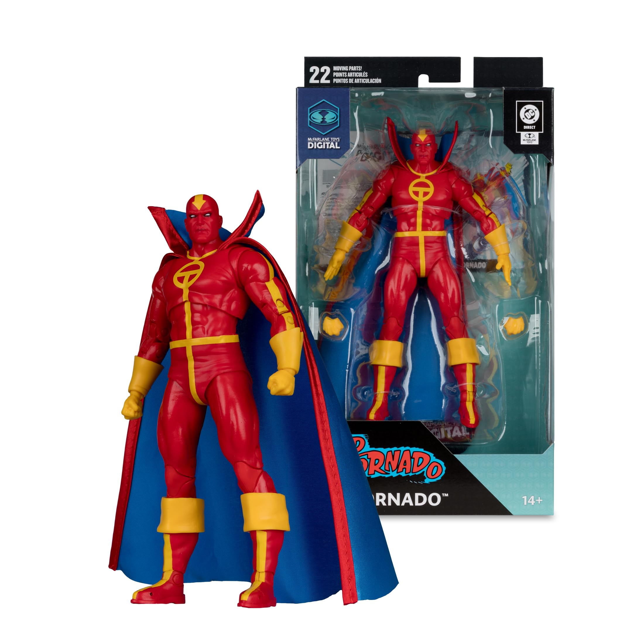 McFarlane DC Direct Red Tornado Action Figure 18 cm Bronze Age