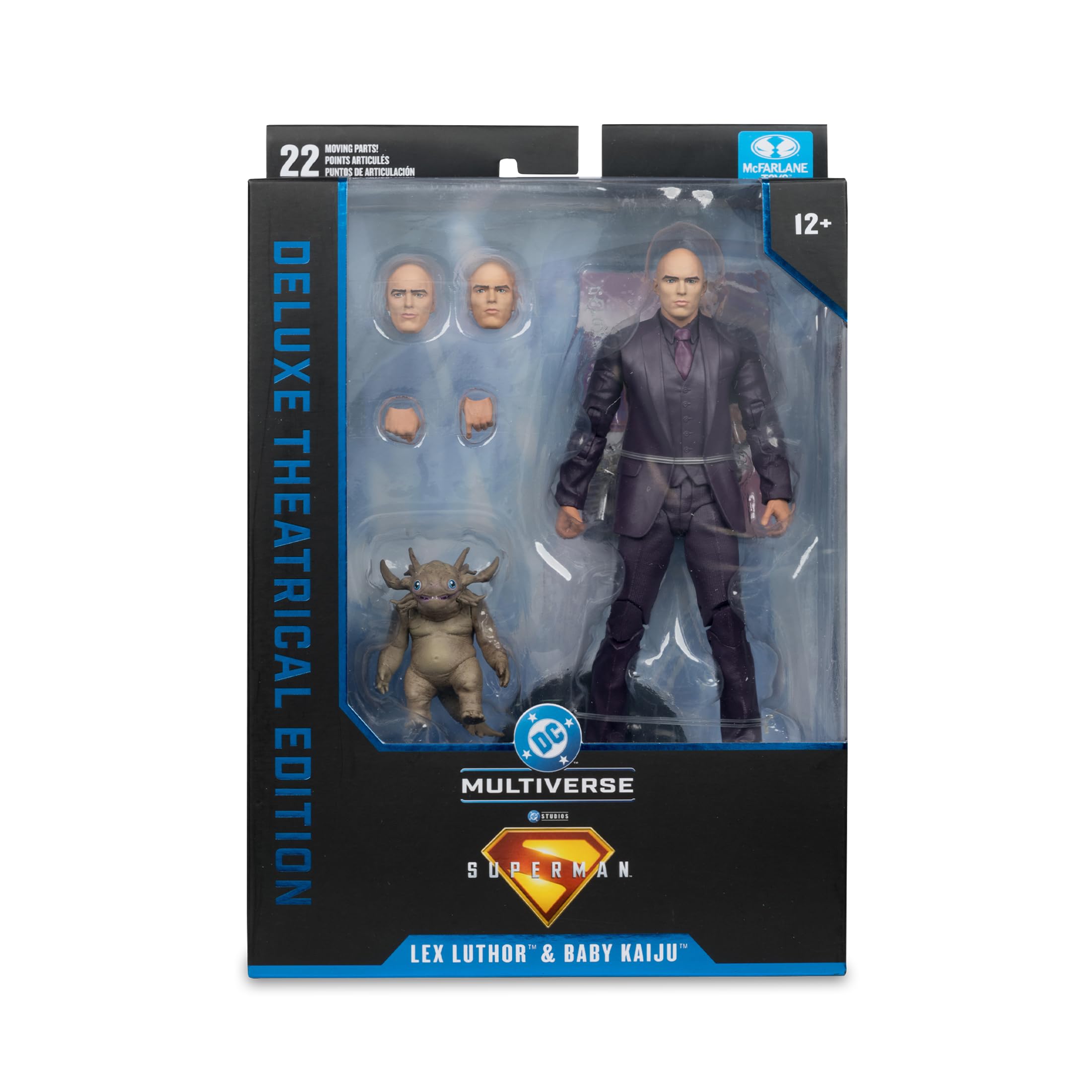 McFarlane DC Multiverse Lex Luthor action figure Baby Kaiju