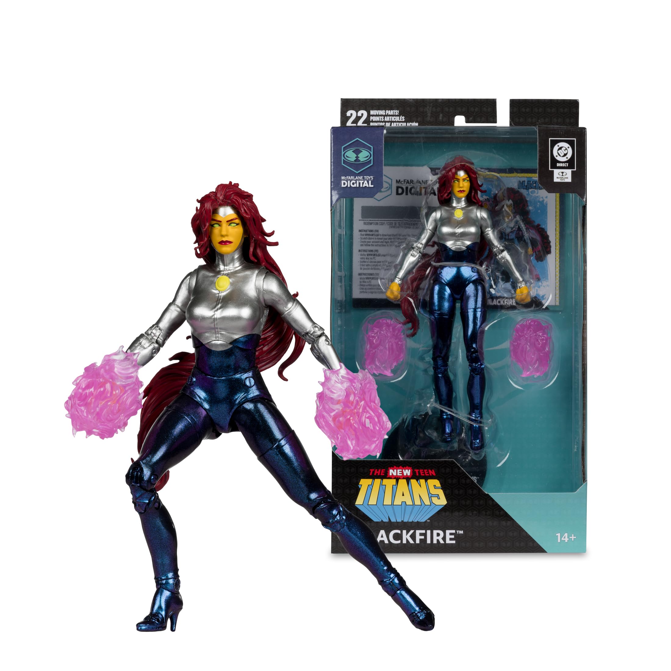 McFarlane DC Direct Blackfire Action Figure 18 cm Teen Titans
