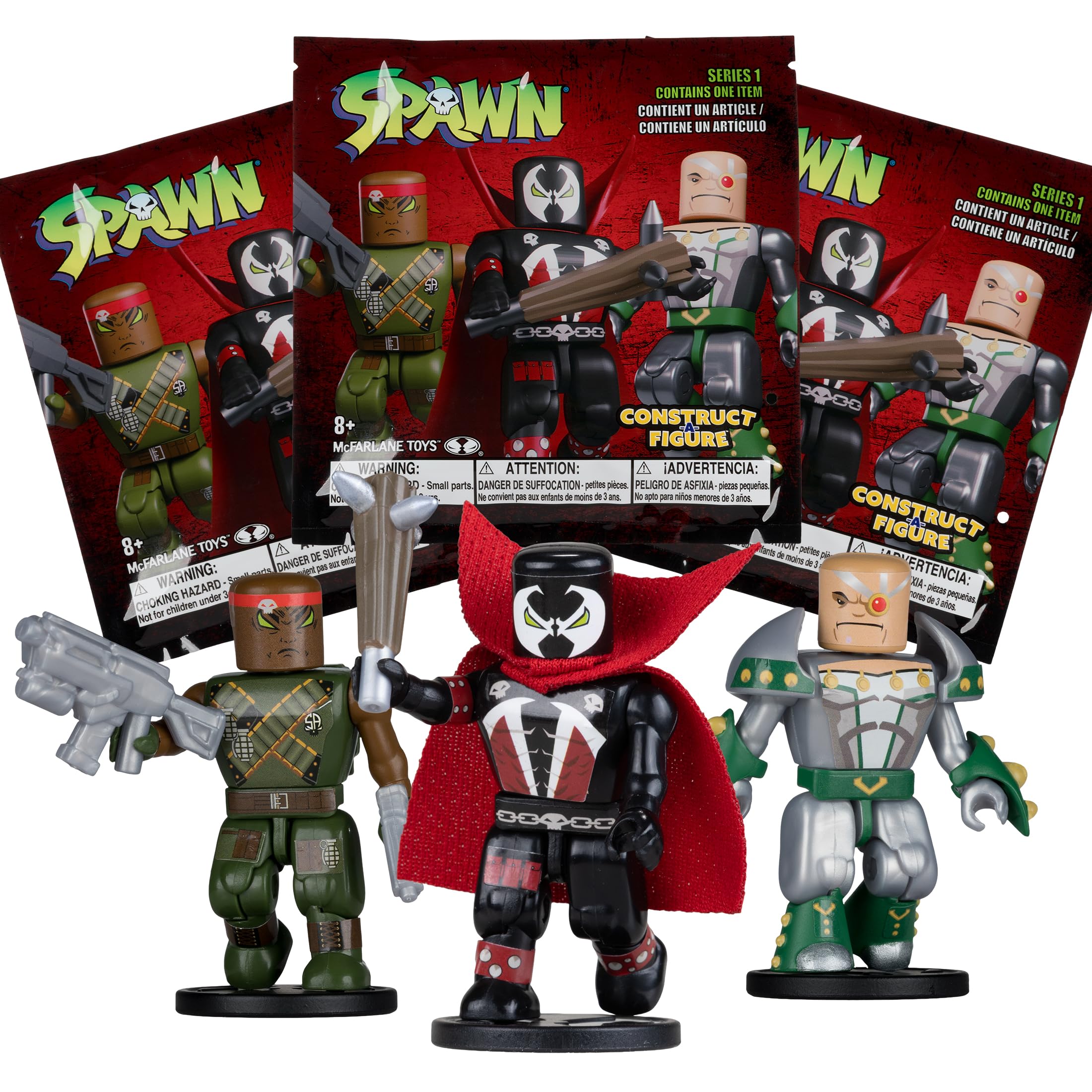 McFarlane Spawn blind bag mini figure 5 cm serie 1 da assemblare