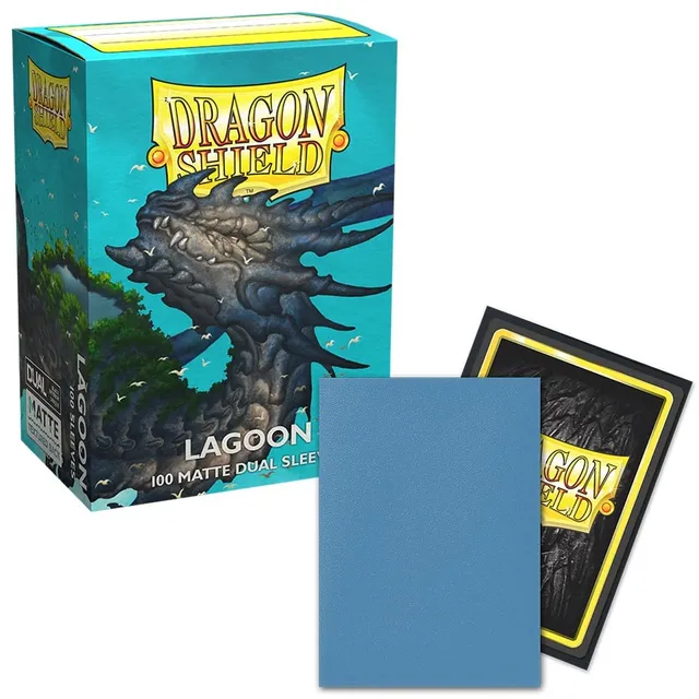 Dragon Shield Dual Matte Lagoon Saras bustine 100 pz standard