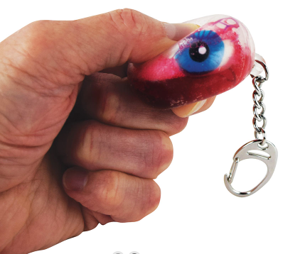 Arcade Story Gurglin Gutz Eyeball palla antistress 3 cm portachiavi
