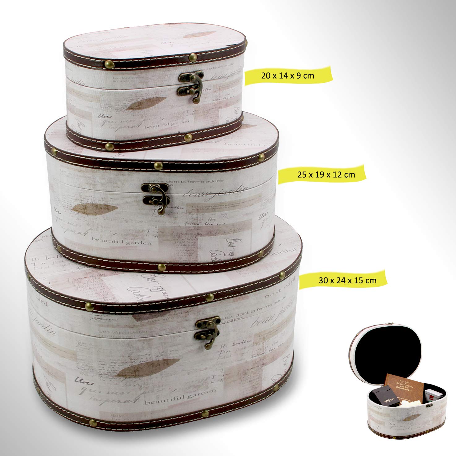 SAFE Scrigno Legno Bauletto 30x24x15 cm