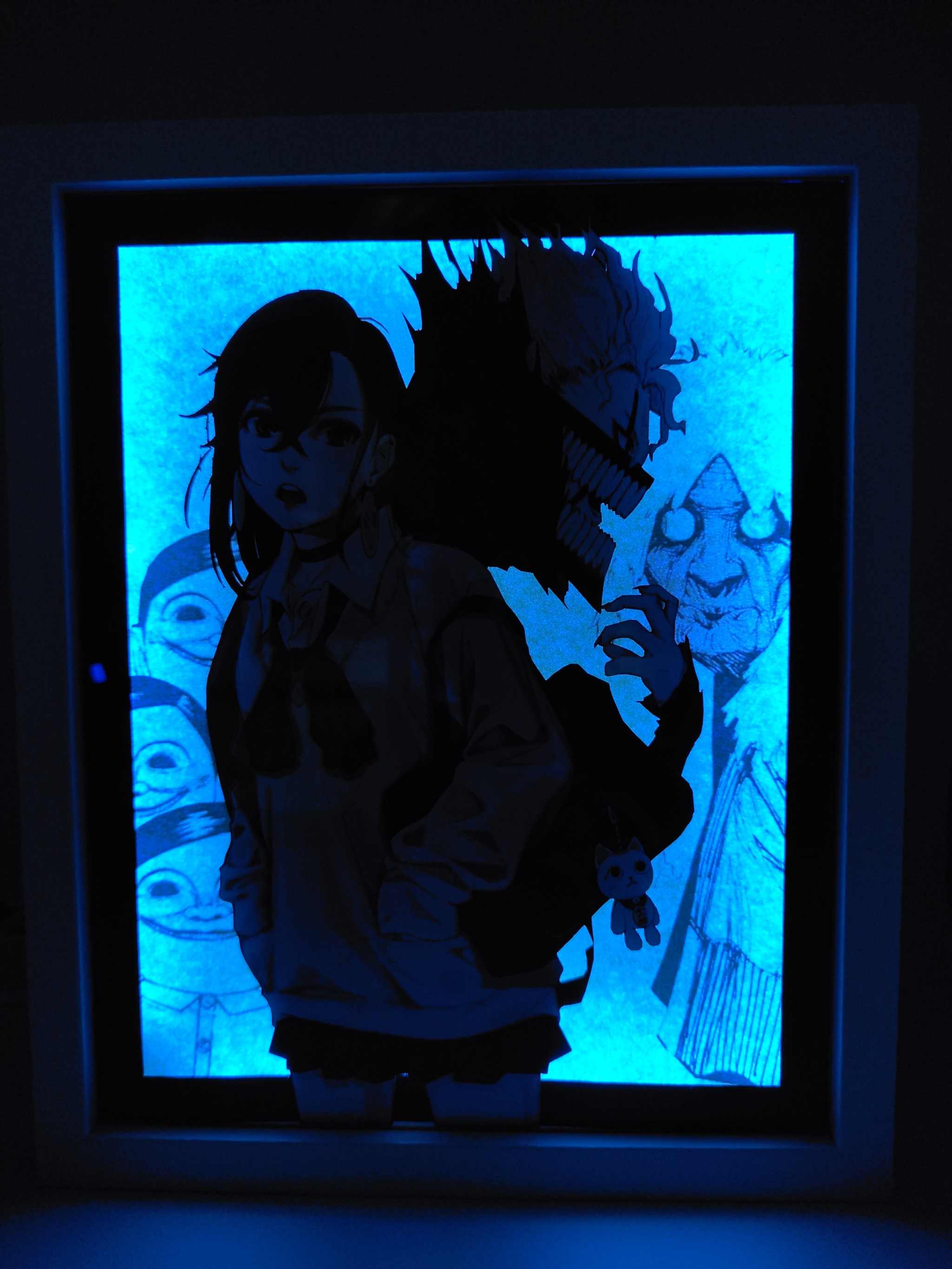 L'Atelier di Zelda Mondi di Luce DanDaDan Ken Takakura lightbox USB