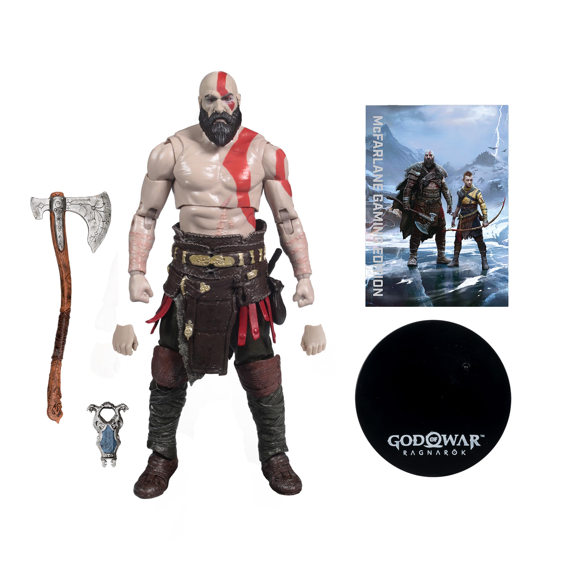 McFarlane God of War Kratos action figure 18 cm con ascia
