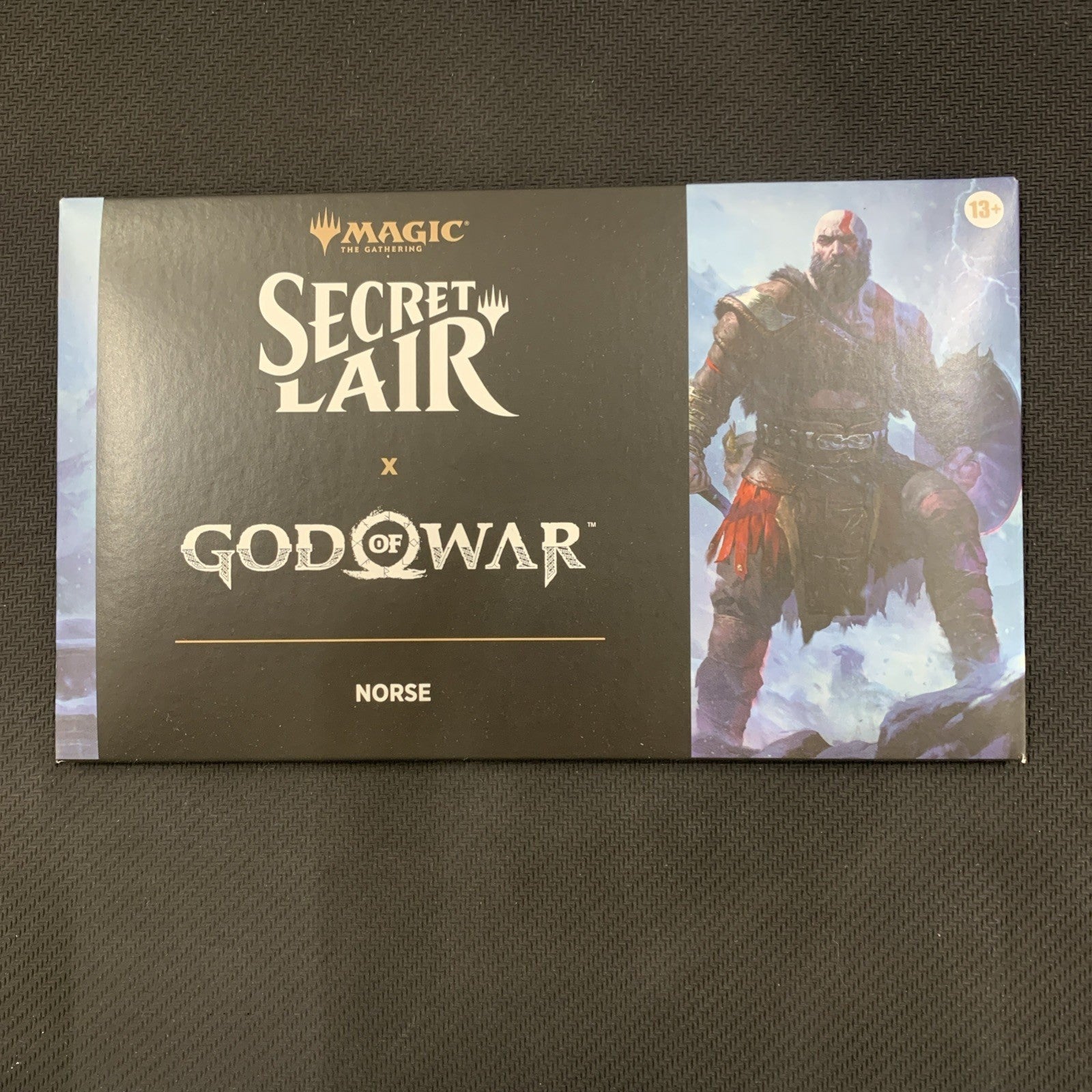 Magic Secret Lair God of War Norse carte non foil sigillato