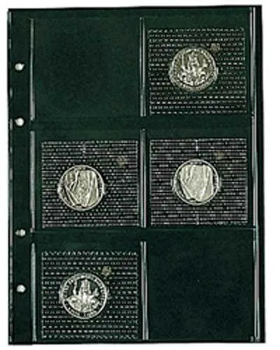 Safe Zusatzblätter 7857 Fogli Monete Coin Compact 67x67 mm