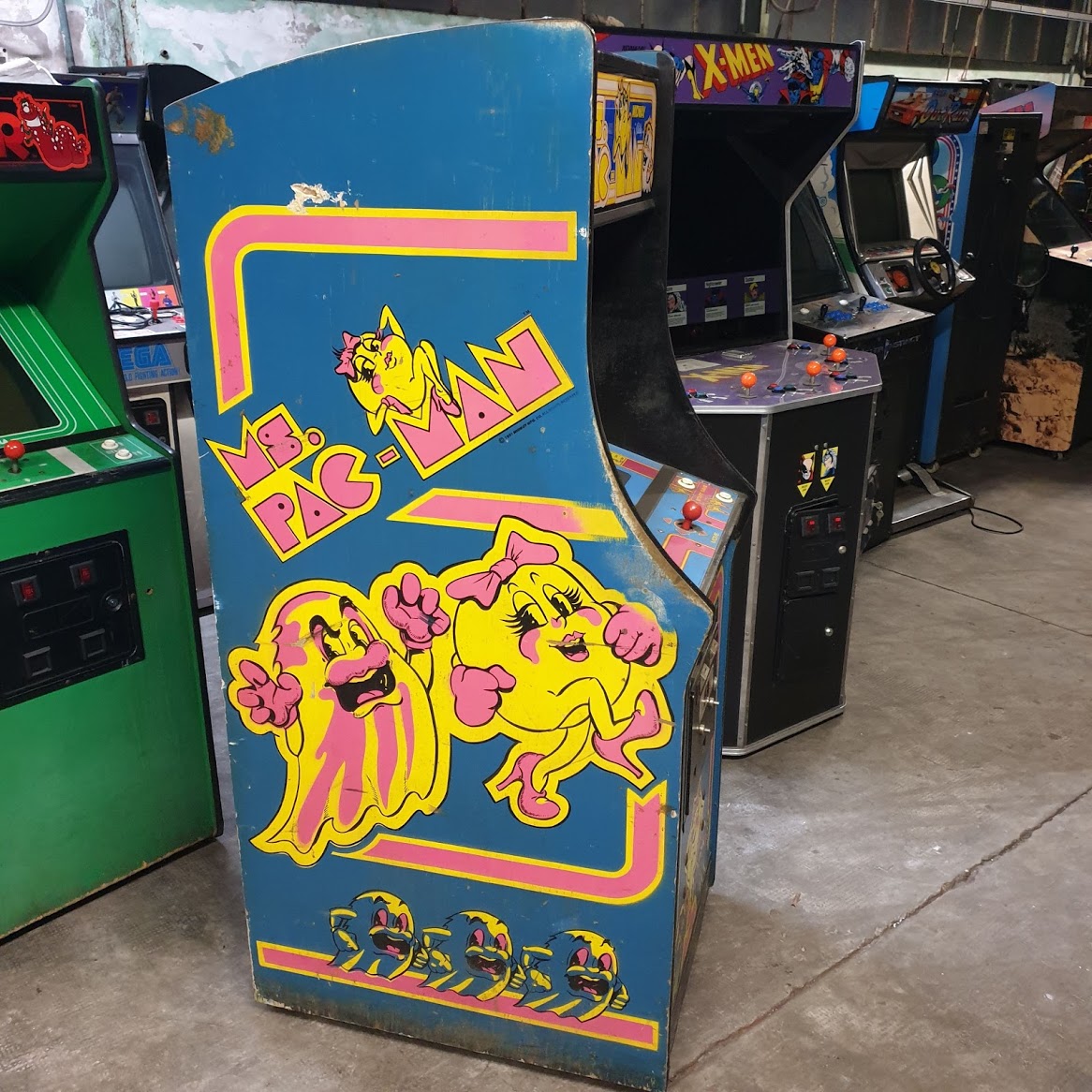Arcade Story Leggende Arcade Ms. Pac-Man 1981 cabinato arcade