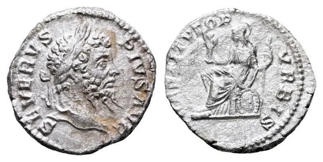 TS Collezionismo Numismatica Denario Settimio Severo argento 2,97 g