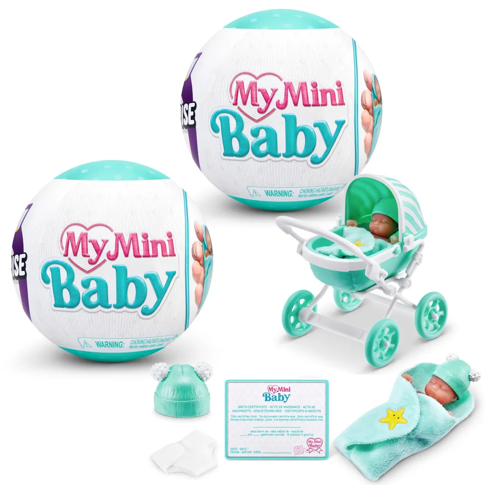 Zuru My Mini Baby Serie 1 mini bambola 2 capsule con accessori