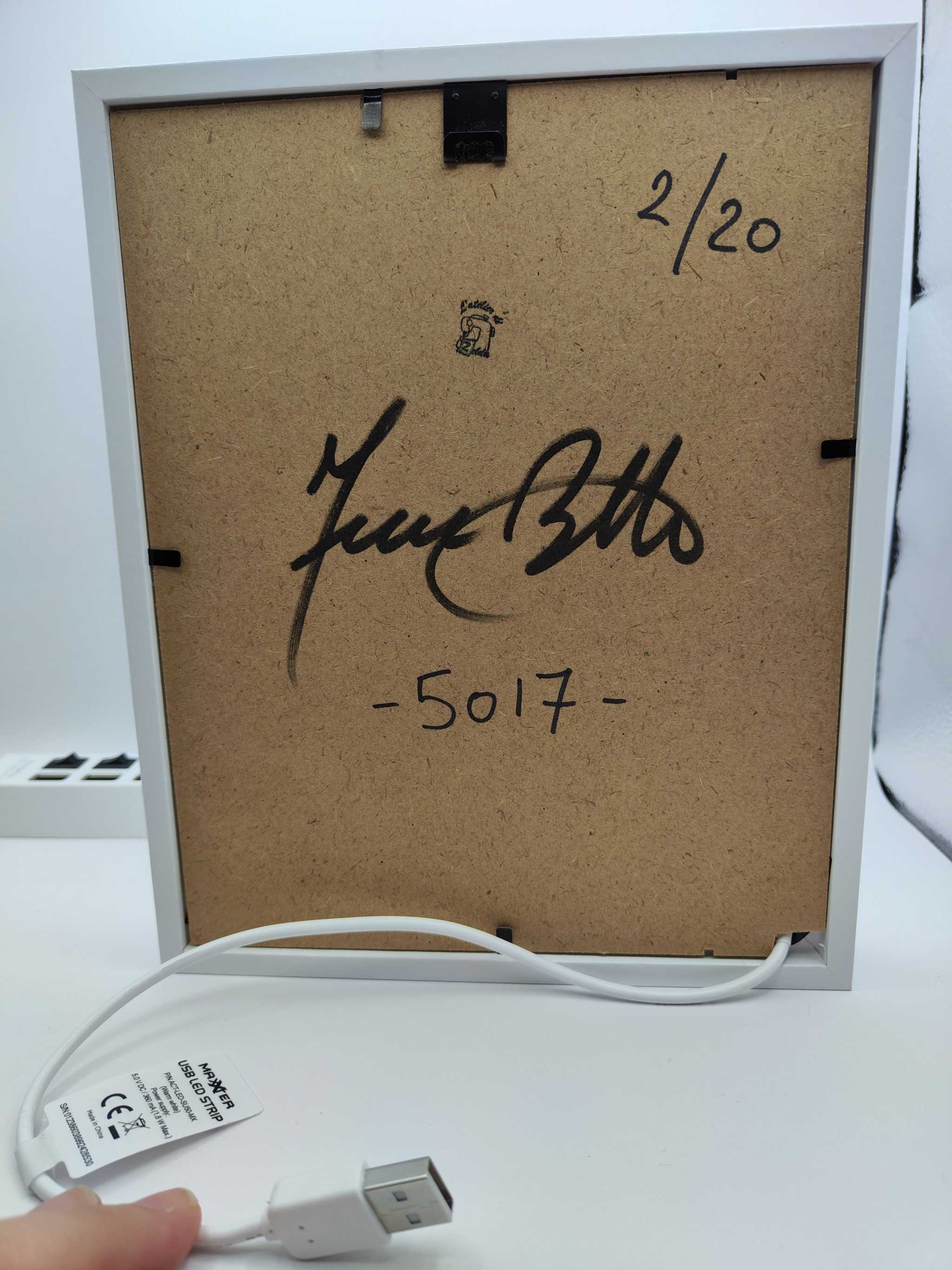 L'Atelier di Zelda Mondi di Luce DanDaDan Ken Takakura lightbox USB