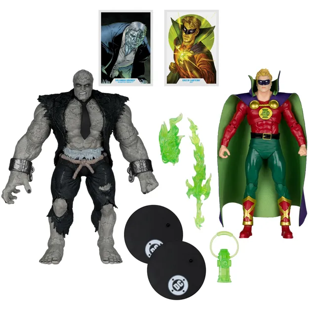 McFarlane DC Multiverse Solomon Grundy vs Lanterna Verde pack 2