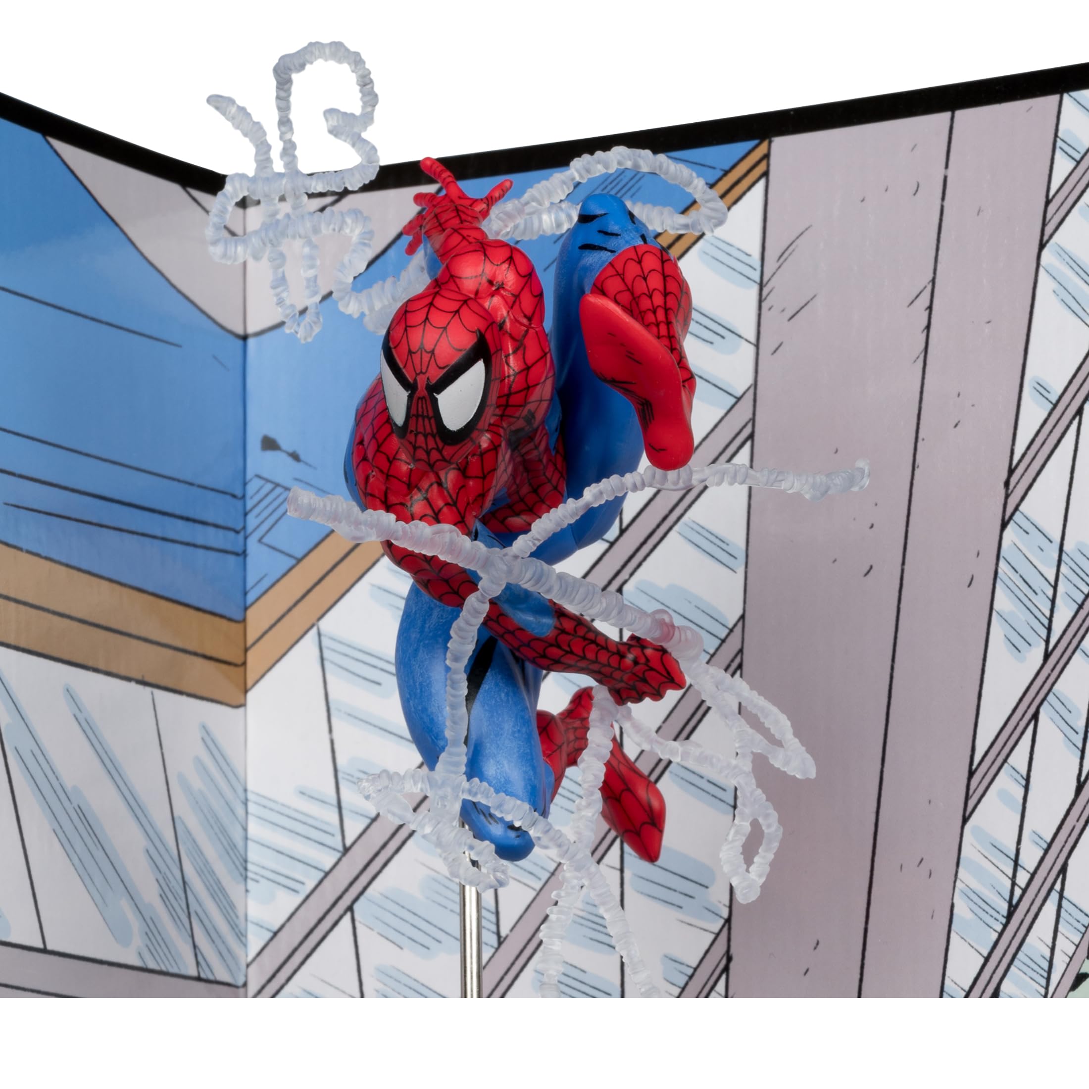 McFarlane Marvel Spider-Man 1:10 Statua #302 con Scena base