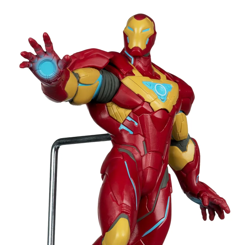 McFarlane Marvel Rivals Iron Man statua 1:6 28,4 cm con fumetto