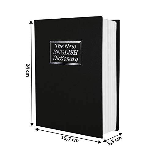 Safe libro cassaforte nascondi soldi XL 24 cm