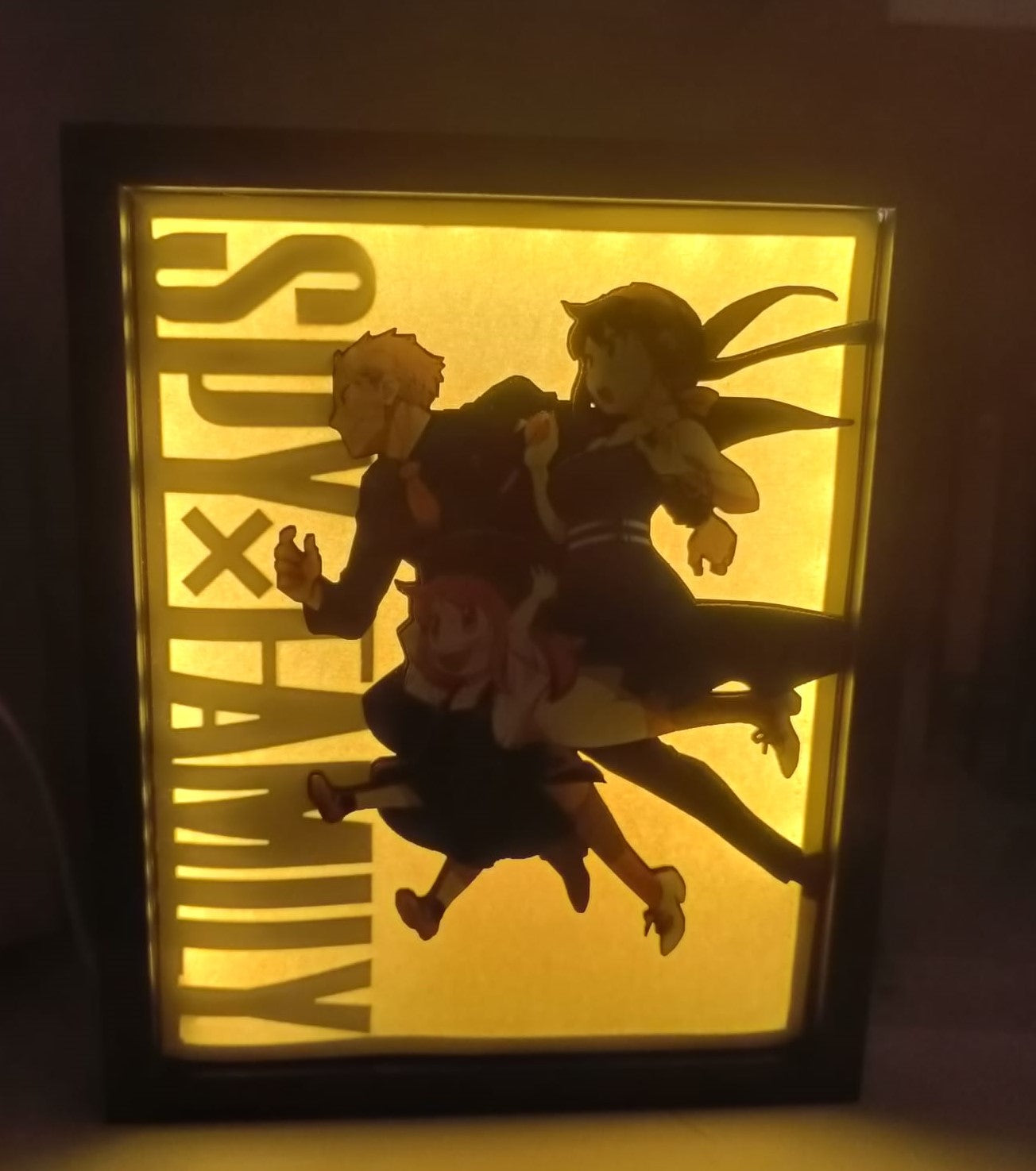 L'Atelier di Zelda Mondi di Luce Spy x Family lightbox Running Family