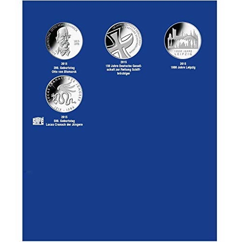 Safe 7311-7 foglio album monete euro 2014-2015 TOPset