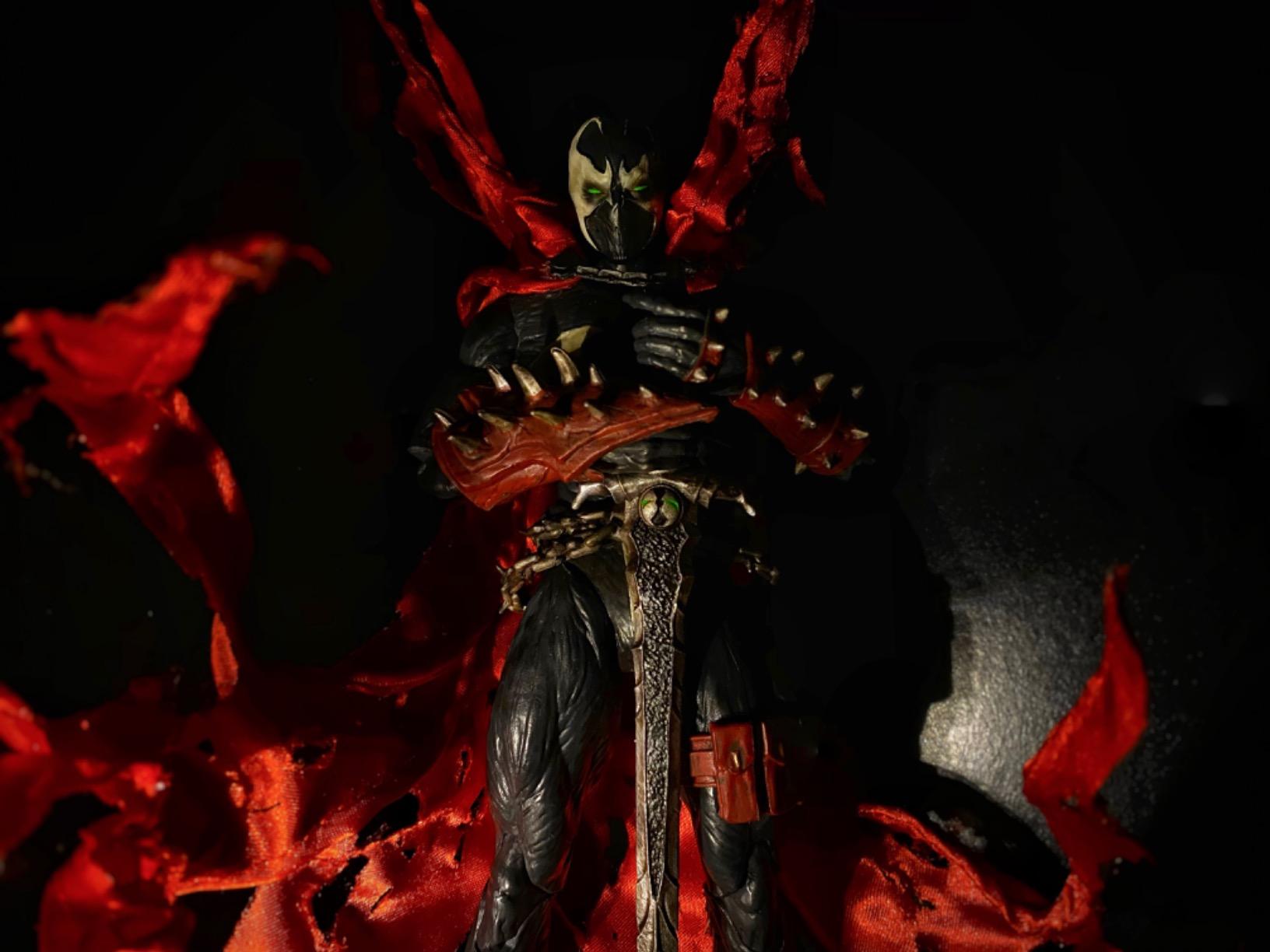 McFarlane Mortal Kombat Spawn Default Action Figure 17,8cm Spada