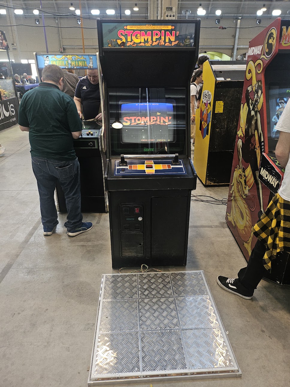 Arcade Story Rari Stompin’ Bally 1986 cabinato arcade raro