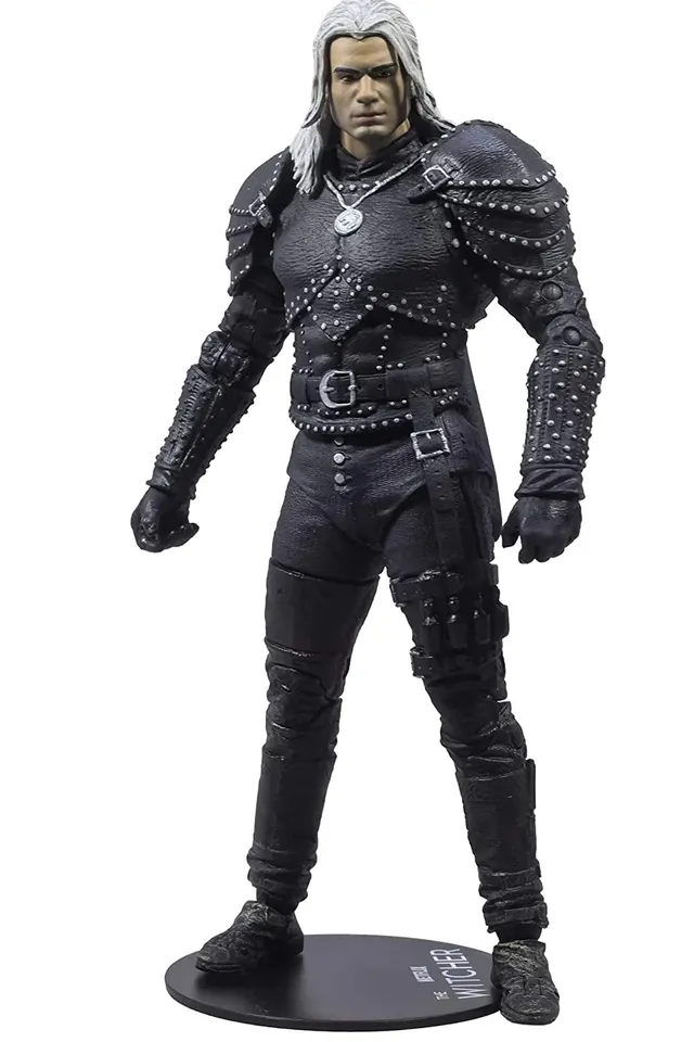 McFarlane Witcher Geralt Rivia action figure 18 cm con spada