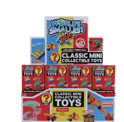Arcade Story Giochi World’s Smallest Serie 3 Mini Giocattolo +6