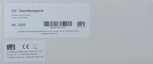 SAFE 1030 Rilevatore Banconote UV Tubo 4W Compatto