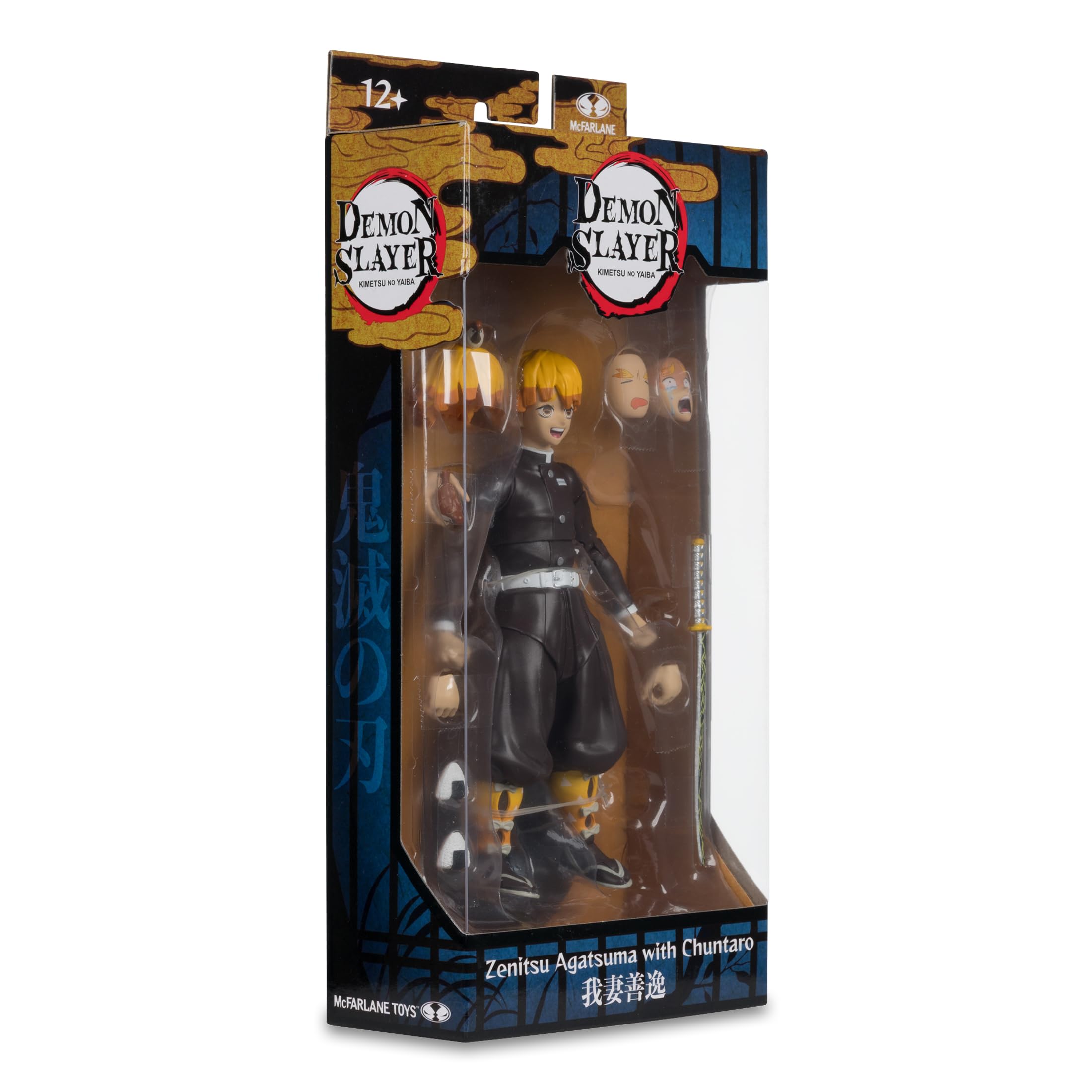 McFarlane Demon Slayer Zenitsu con Chuntaro action figure 17,8 cm