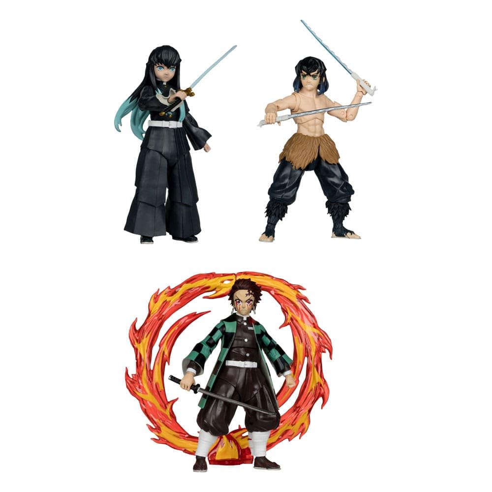 McFarlane Demon Slayer action figure 18 cm wave 5 set 6 pezzi