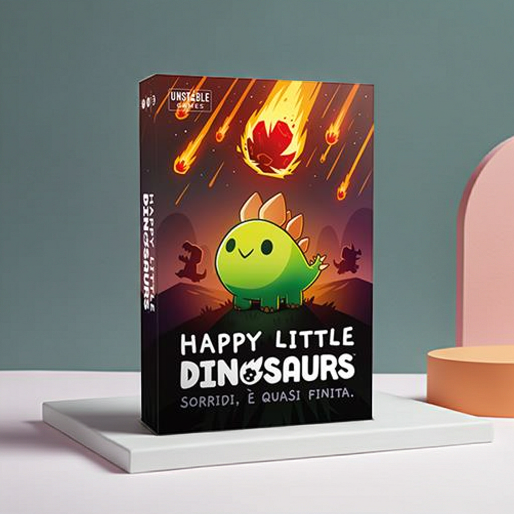 Asmodee Happy Little Dinosaurs 8577 gioco carte ITA