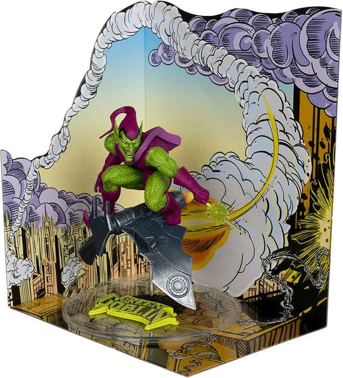 McFarlane Marvel Green Goblin #312 statuetta 17,8 cm platino