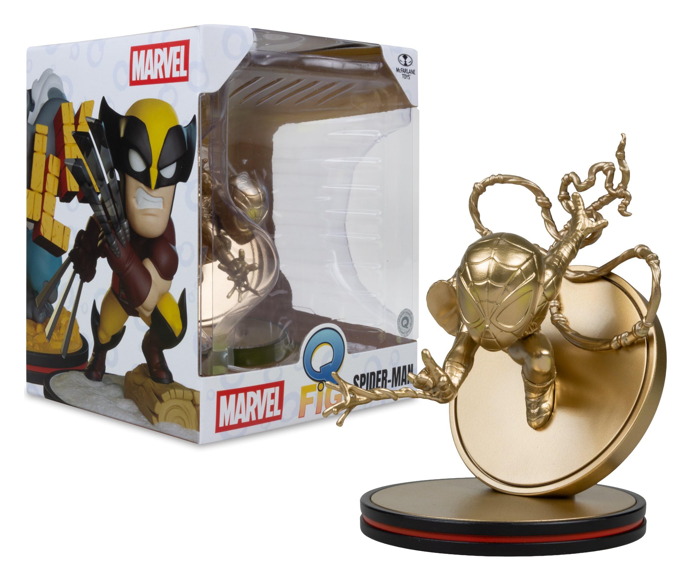 McFarlane Q-Fig Marvel minifigure assortimento 10 pezzi