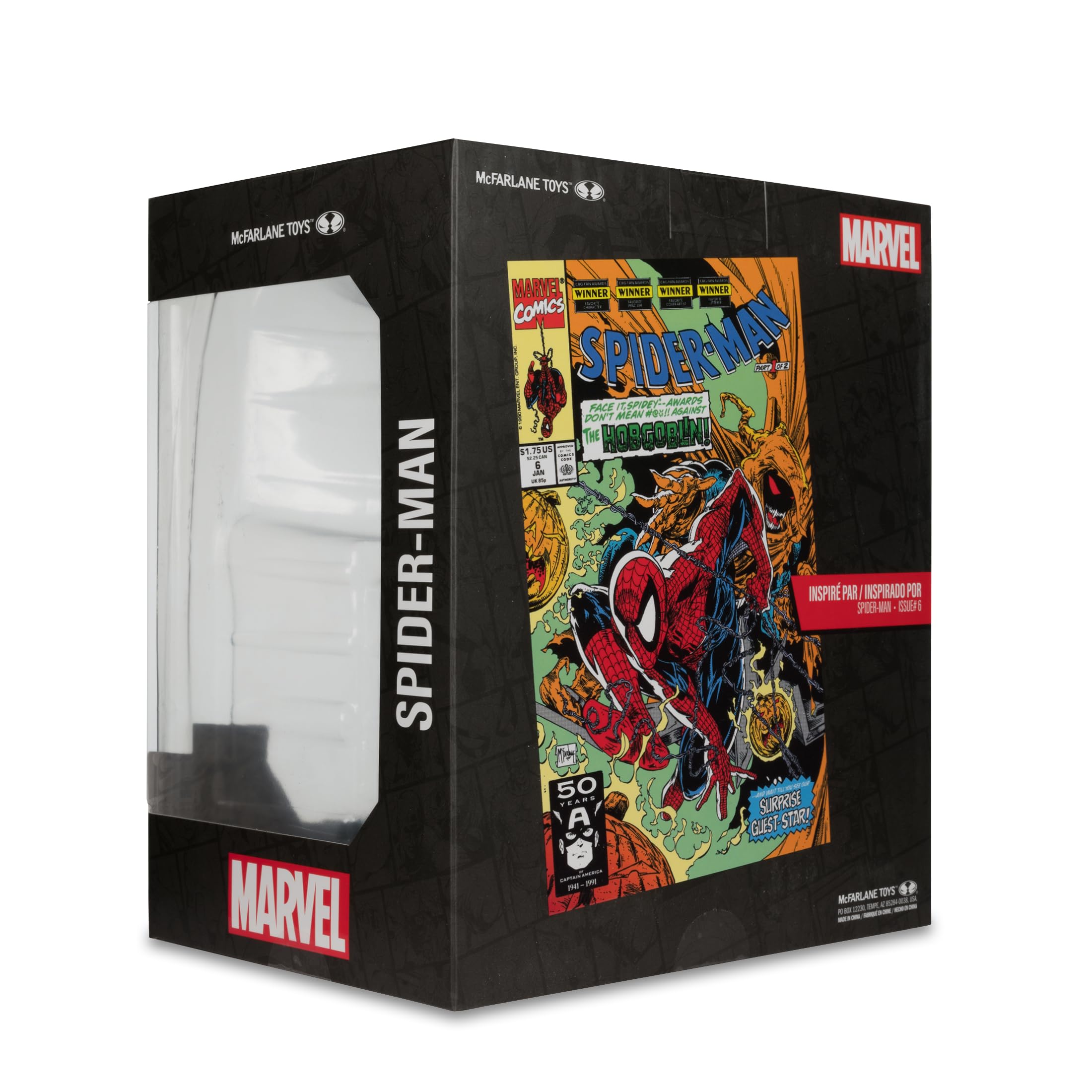 McFarlane Marvel Spider-Man #6 statuetta 1:10 con scena