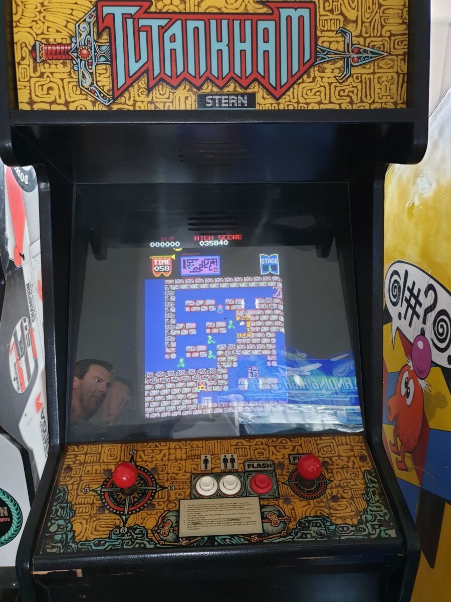 Arcade Story Arcade Tutankham 1982 Konami cabinato arcade 8 bit