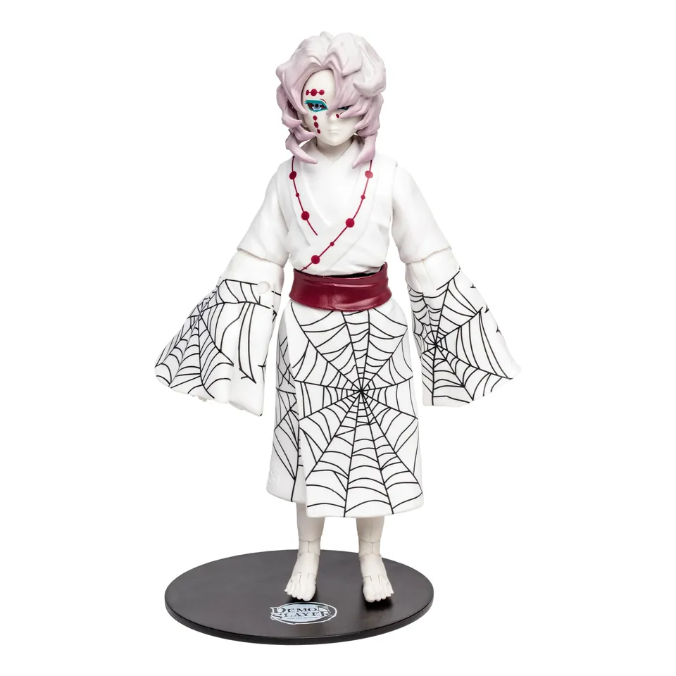 McFarlane Demon Slayer Rui action figure 17,8 cm con ragno