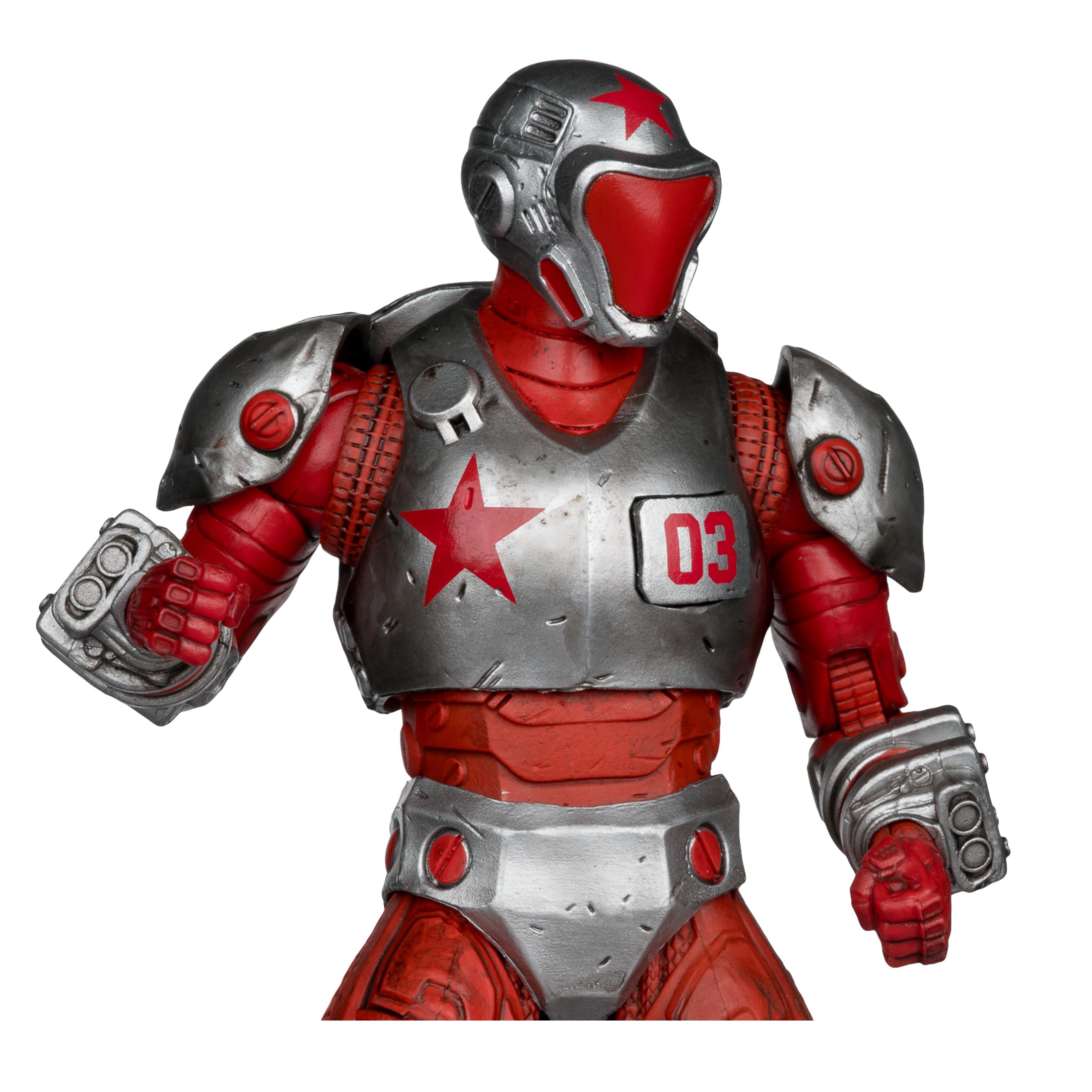 McFarlane DC Multiverse Rocket Red Brigade 17,8 cm action figure
