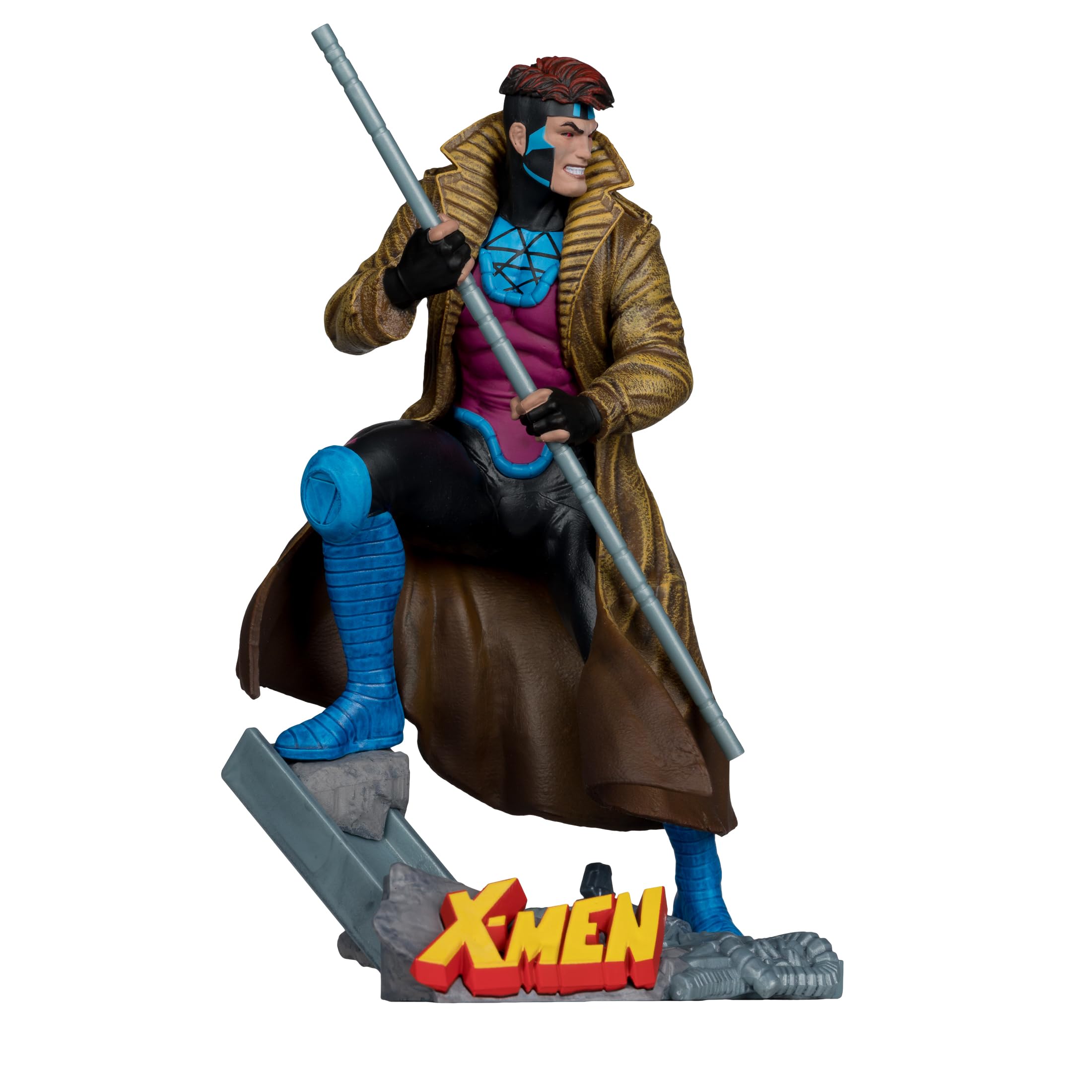 McFarlane Marvel Gambit statua 1:10 scena X-Men #1 con base