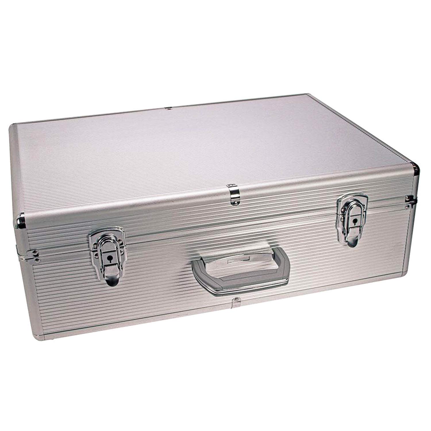 Safe 214 valigetta alluminio 144 CD DVD con serratura
