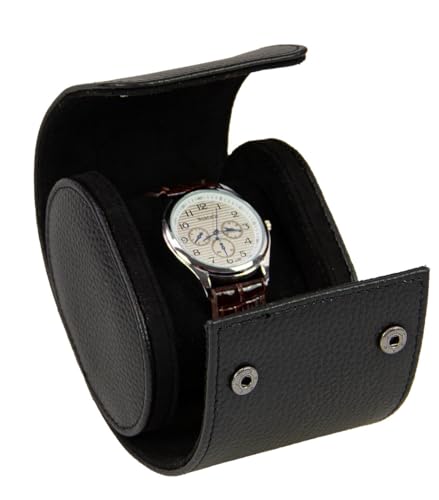 SAFE 253 Astuccio orologio pelle kroko con velluto