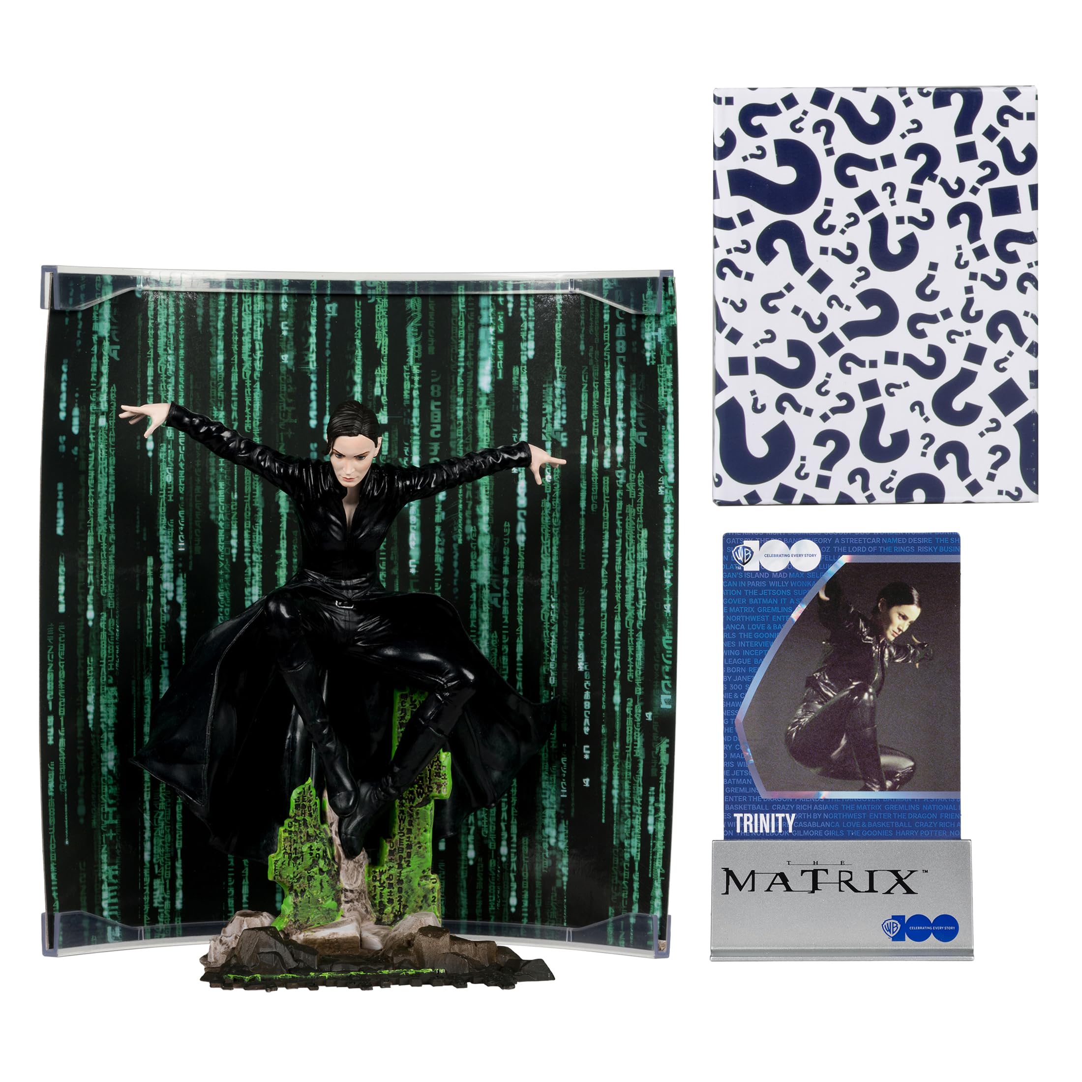 McFarlane Movie Maniacs Trinity Matrix statuetta 15,2 cm